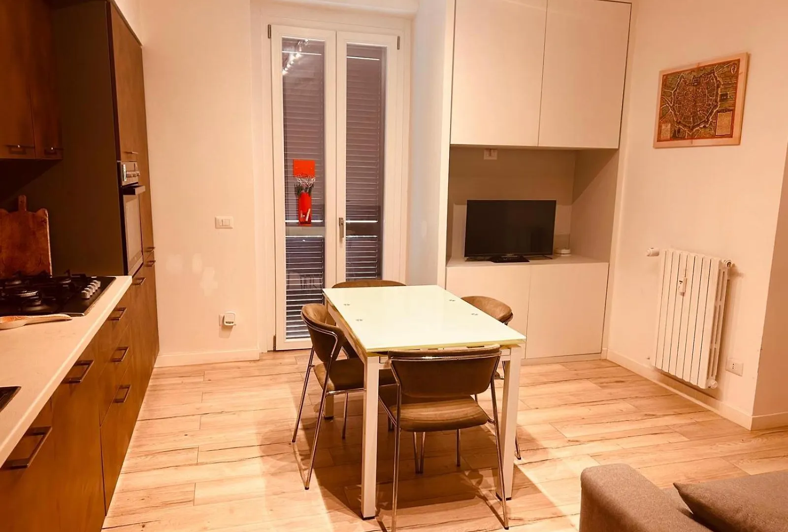 Three Room Apartment 2 Beds, 3Rd Bed Available Milánó 0*,  Olaszország