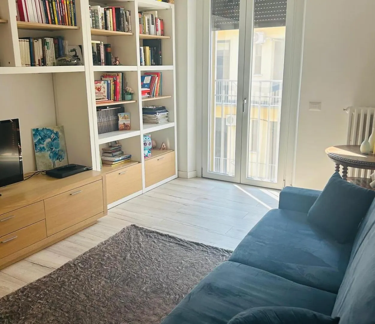 Three Room Apartment 2 Beds, 3Rd Bed Available Milánó Olaszország